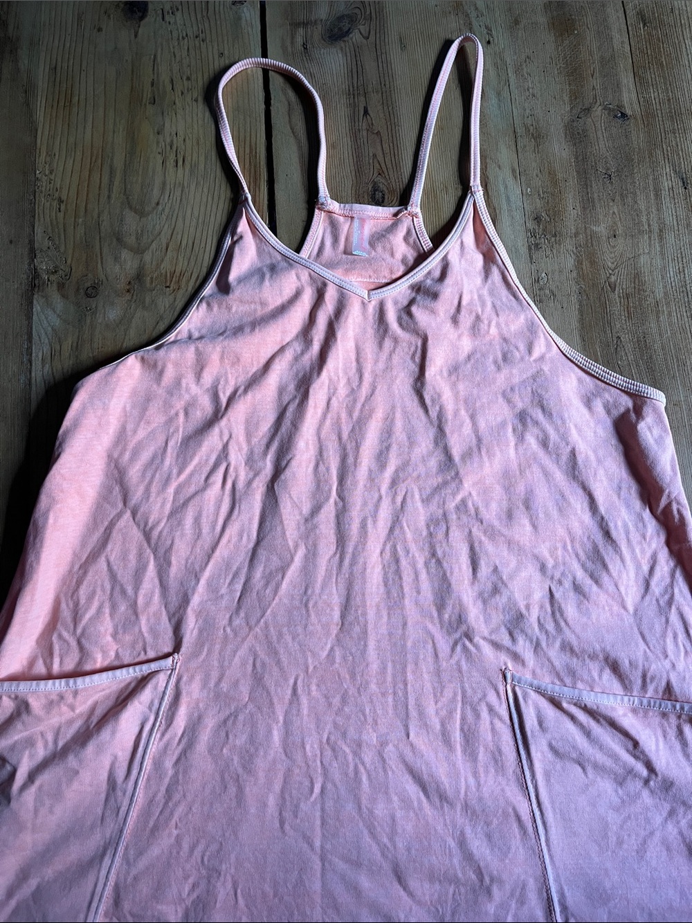 FP MOVEMENT (Free People) XS Hot Shot Onesie Peach Romper Jumpsuit Baggy